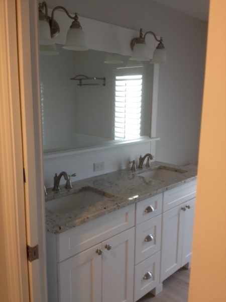 Bathroom remodelling, tile, granite, high end sinks and faucets, walk in showers
