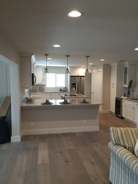 Kitchen remodelling, tile, granite, high end sinks and faucets, walk in showers