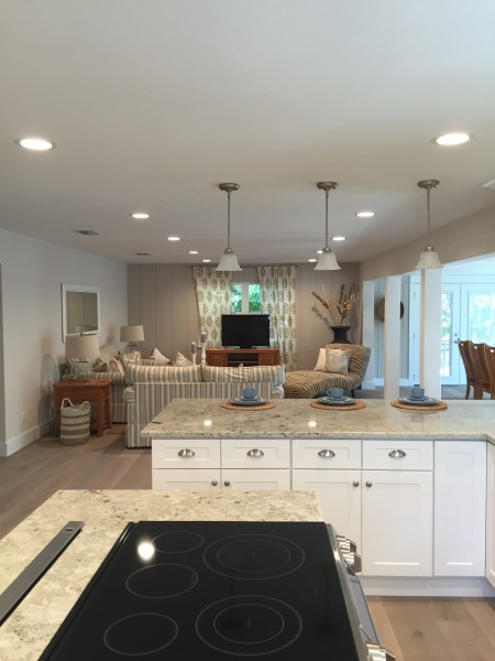 Kitchen remodelling, tile, granite, high end sinks and faucets, walk in showers