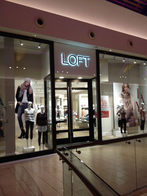 Retail Frontage, signage, glass, lighting, window display platforms
